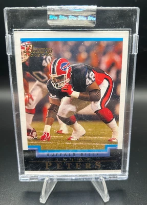 Bowman Jason Peters #232 2004 blanco sin circular Buffalo Philadelphia ¡Raro! Foto 1 de 2