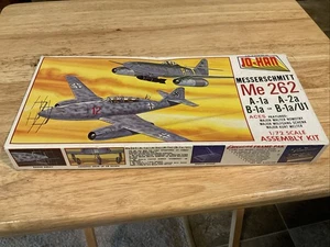 Kit Modelo Plástico JO-HAN Messerschmitt Me-262 Escala 1/72 #A-104 NUEVO Caja Abierta - Imagen 1 de 2
