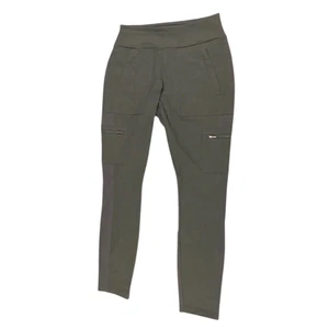 Athleta Headlands Hybrid Carga Apretado Para Mujer Talla 6 Verde Bolsillo con Cremallera Atlético - Imagen 1 de 7