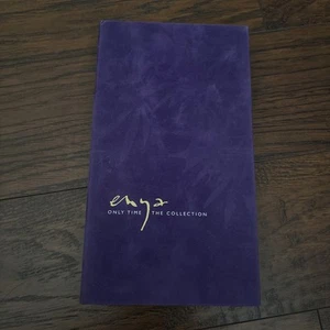 Enya Only Time Collection 4 Disc Cd Set Purple Suede Case Celtic Music UK Import - Picture 1 of 10