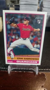 2025 Topps Heritage SP Bicentennial Rookie Erik Sabrowski #177/200 - Picture 1 of 3