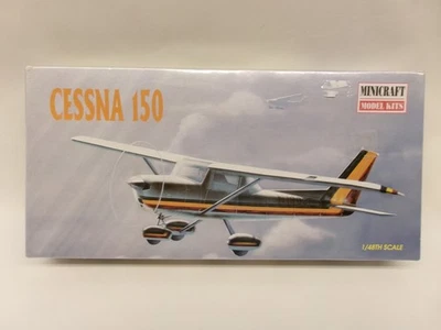 MINICRAFT 1:48 scale CESSNA 150 plastic model kit....#11608 - Image 1 of 4