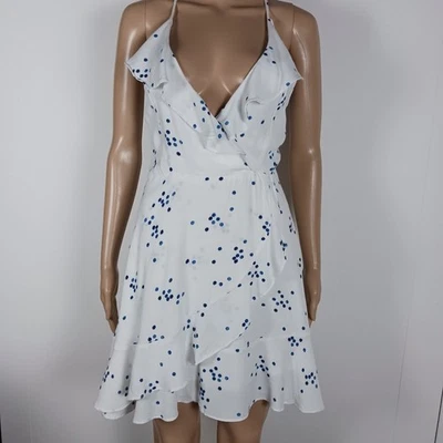 Oliviacious Blue And White Summer Dress Size Small - Image 1 of 4