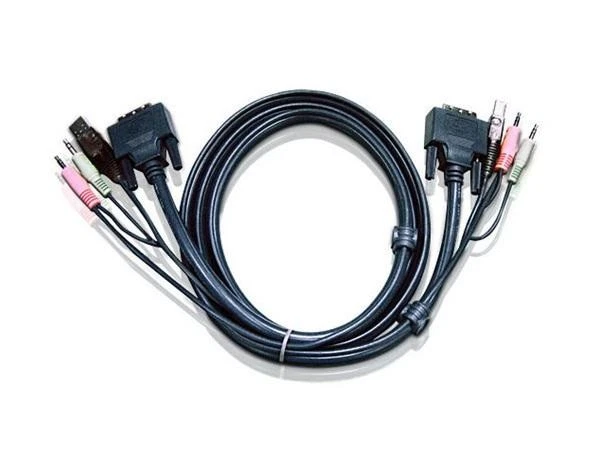 2L7D05U USB DVI-D Single Link KVM-Kabel (16 Fuß) - Bild 1 von 1