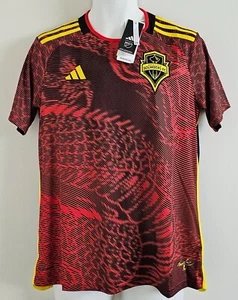Seattle Sounders MLS 2023-2024 Soccer Jersey Adidas Away Kit Bruce Lee Size: M - Picture 1 of 14