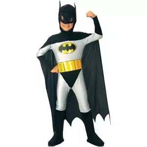 Batman Classic Boy\'s Halloween Fancy-Dress Costume for Child, S - Picture 1 of 1
