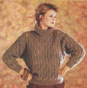 Beautiful Knit Sweater PATTERN Two In One - Picture 1 of 1