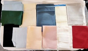 Large Lot of Mixed Aida Scrap Fabric for Needlework/Crafting - Picture 1 of 4