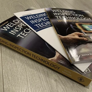 WIT-T / WIT-W / WIT-E WELDING INSPECTION TECHNOLOGY Textbook/Workbook/Exam. - Picture 1 of 5