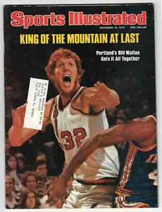 13.12.1976 Sports Illustrated BILL WALTON Cover Portland Trailblazers (vg-) - Bild 1 von 1