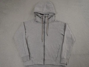 Lululemon Sweater Womens 8 Gray At Ease Hoodie Zip Sweatshirt Athleisure 9155 - Picture 1 of 8