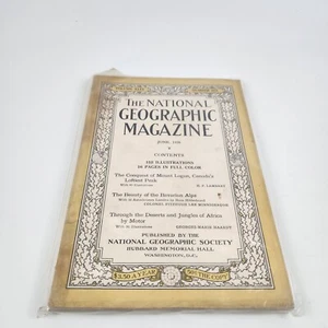 National Geographic Magazine June  1926 No Insert - Foto 1 di 3