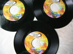 CHUCK JACKSON Lot 3 soul r&b 60s re 7" 45s Let's Go Get Stoned + 2 see photo EXC - Foto 1 di 1