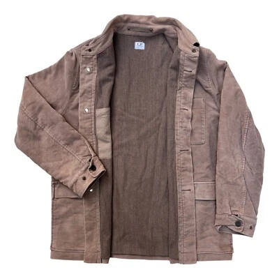 C.P. Company Company Wool Cotton Men Shirt Jacket Gray Size 50 L - Image 1 of 4