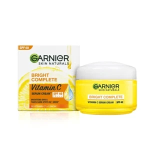 Garnier Brightening Moisturizer Serum Gel Infused With Vitamin C And Lemon -45g - Picture 1 of 7