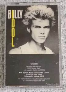 Vintage 1983 Billy Idol Cassette: Don't Stop.  Tested - Picture 1 of 19