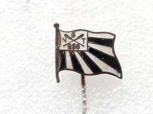 Ruderverein NGT Flagge Wappen altes Abzeichen (Brasilien, Emaille) - Bild 1 von 2