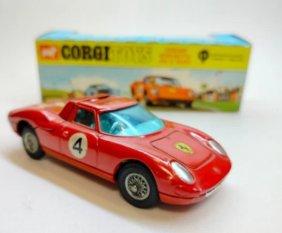 Corgi Toys 314 Ferrari Berlinetta 250 Le Mans Racing Car -  Original Box - Image 1 of 4