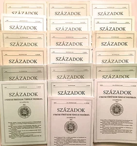 Szazadok A Magyar Tortenelmi Tarsulat Folyoirata (19 Vols) Centuries Hungarian - Picture 1 of 11
