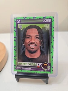 Jayden Daniels 2024 Score Football Halloween Green Bats RC #26 Washington - Picture 1 of 2