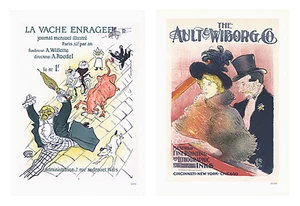 Bundle- 2 Assorted Henri de Toulouse-Lautrec Lithographs - Picture 1 of 1