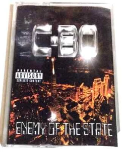 C-BO - ENEMY OF THE STATE CASSETTE 2000 bay area sac 916 mob figaz NEW S/S - Picture 1 of 3