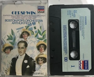 Gershwin: Rhapsody No 2 Arthur Fiedler (Cassette Tape 1979 Decca Viva!) *VG* - Picture 1 of 2