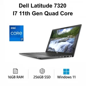 Dell Latitude 7320 i7 11th Gen 16GB RAM 256GB SSD Webcam HDMI Windows 11 Pro Lap - Picture 1 of 1