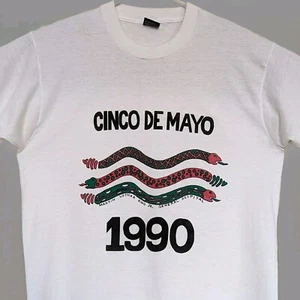Camiseta Vintage Cinco de Mayo XL Martin Luther King Jr Hospital General 1990 - Imagen 1 de 7