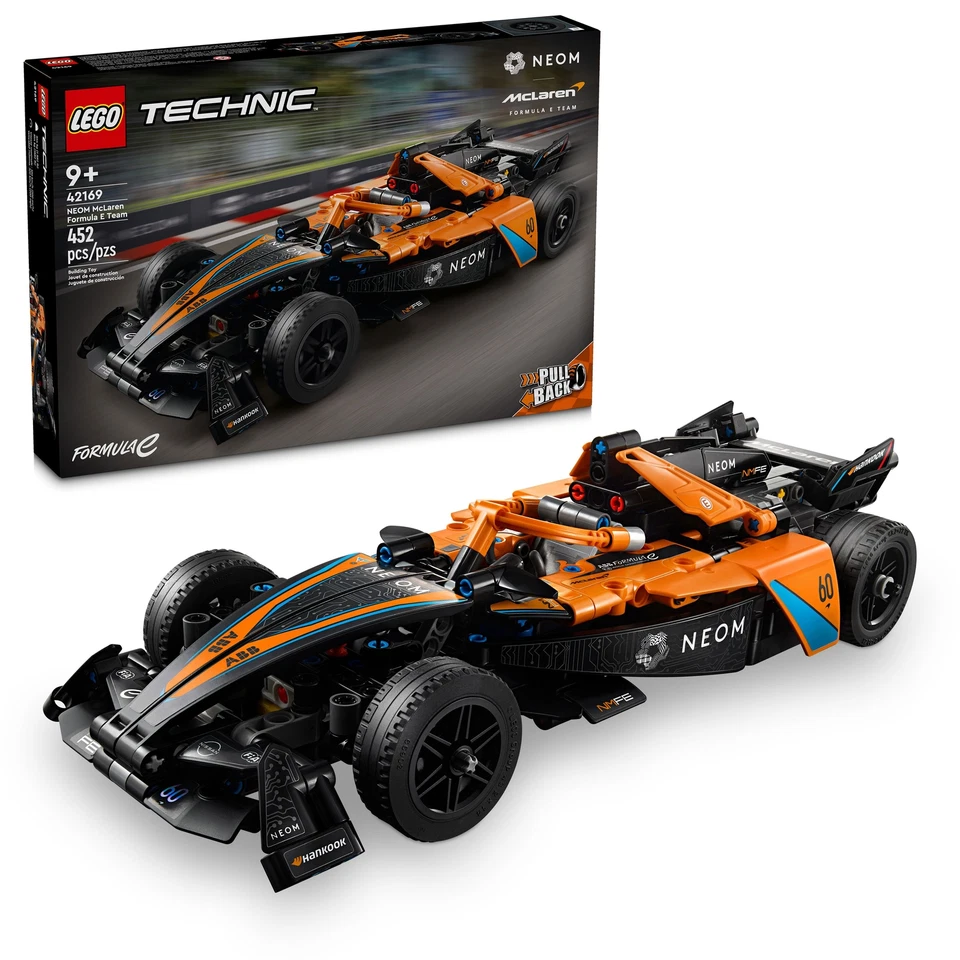 LEGO TECHNIC: Neom Mclaren Formula E Race Car (42169)