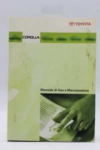 libretto uso manutenzione toyota corolla italiano 2000 - Foto 1 di 5