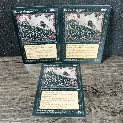 Flow of Maggots Ice Age Mtg Magic The Gathering Rare Reserved List 3 - Image 1 of 4