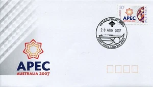 APEC (P&S) FDC 2007 - Port Hedland WA 6721 ilustrado PMK - Imagen 1 de 1