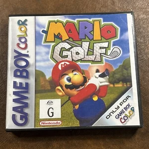 Mario Golf - Game Boy Color GBC Case Only - Picture 1 of 5