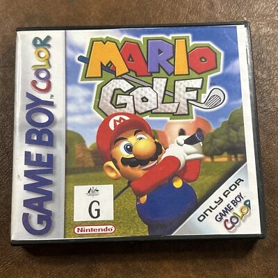 Mario Golf - Game Boy Color GBC Case Only - Image 1 of 4
