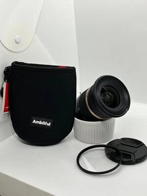 Tamron 10-24mm f/3.5-4.5 SP Di-II B001 AF Lens Canon EF-S Caps UV New Pouch MINT - Image 1 of 4