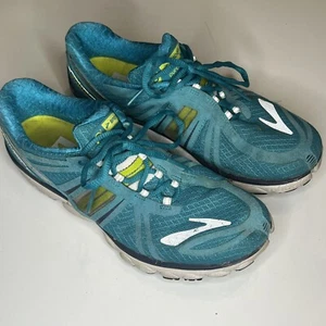 Brooks Pure Cadence 2 Womens Size 9.5 B Athletic Running Shoes Teal Blue - Picture 1 of 10