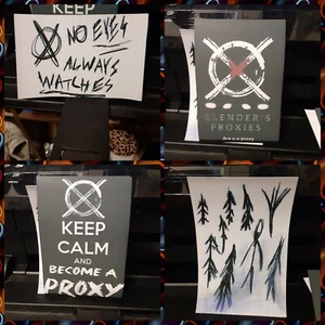 Slenderman Postcards (Matte Paper) - Picture 1 of 6