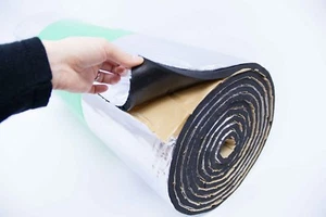 Wohnmobil Dämmschaum 8 mm | thermische Schalldämmung Einlage 3 m² | Folienrücken - Bild 1 von 8