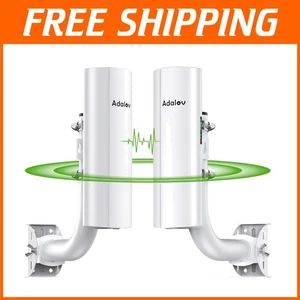 Comprehensive 3KM Outdoor Wireless CPE Kit for Connection to Buildings & Cameras - Picture 1 of 11