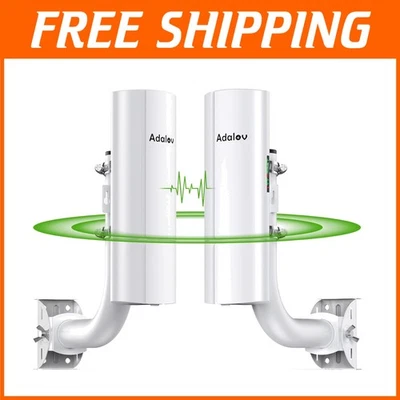 Comprehensive 3KM Outdoor Wireless CPE Kit for Connection to Buildings & Cameras - Image 1 of 4