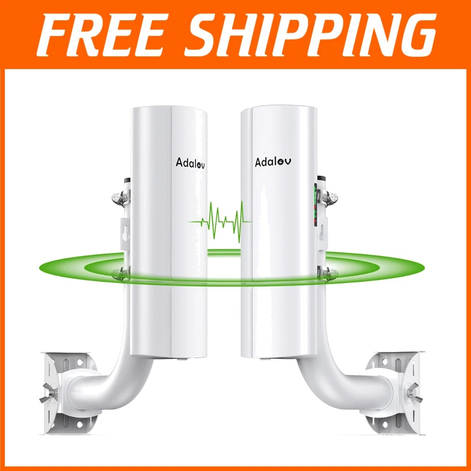 Comprehensive 3KM Outdoor Wireless CPE Kit for Connection to Buildings & Cameras - Image 1 of 4