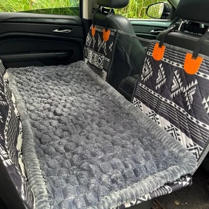 Dog Car Seat Cover for Back Seat, Big Dog Bed for Car, Suitable for Back Seat... - Bild 1 von 9