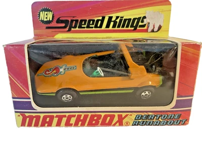 Matchbox Speed Kings K-31 Bertone Runabout vintage na caixa - Imagem 1 de 4