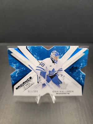 2022-23 Upper Deck SPX Radiance FX RC Erik Kallgren #RFX-98 311/399- Maple Leafs - Image 1 of 2