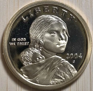 2004 S SACAGAWEA DOLLAR PROOF COIN - Picture 1 of 4