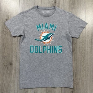 Miami Dolphins T-shirt Size S Small Unisex NFL Grey Football American Graphic - Picture 1 of 7