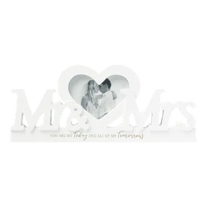 Splosh Wedding Photo Frame Mr & Mrs Word Wedding Gift WDE104 - Picture 1 of 2