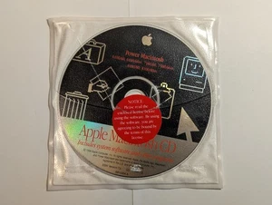 Power Macintosh 6100/60av 7100/66av 8100/80av Oprogramowanie systemowe CD - Zdjęcie 1 z 3