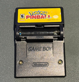 Game Boy Color - Pokemon Pinball - Missing Battery Cover - Tested Working